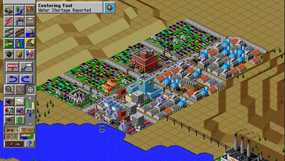 Screenshot of SimCity 2000